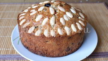 Рецепт Рождественского кекса Dundee Cake
