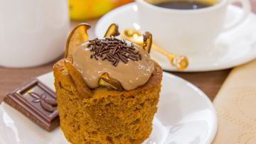 Рецепт Шоколадных кексов с грушей