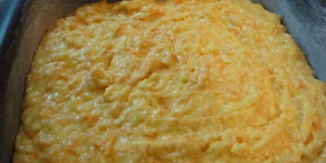 Рецепт творожно-морковного кекс