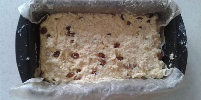 Рецепт творожного кекса с изюмом