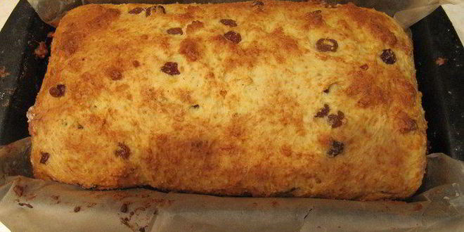 Рецепт творожного кекса с изюмом