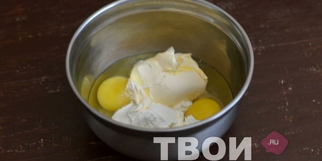 Рецепт творожных кексов