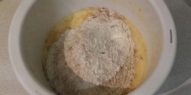 Рецепт тыквенного кекса с яблоками на хеллоуин