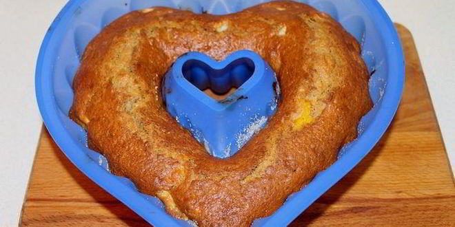 Рецепт тыквенного кекса с яблоками на хеллоуин