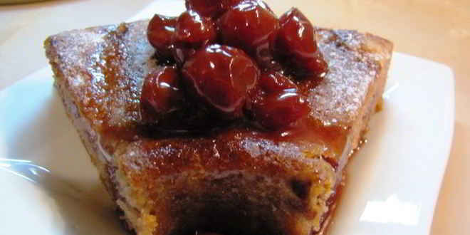 Рецепт вишневого кекса