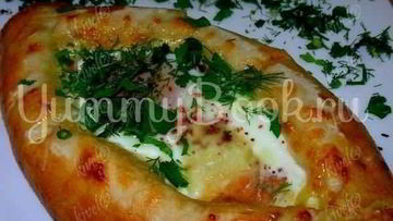 Рецепт Аджарских хачапури Лодочка