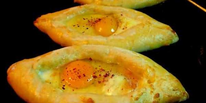 Рецепт аджарских хачапури лодочка