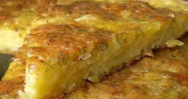 Рецепт Хачапури из тертого картофеля с сыром и чесноком