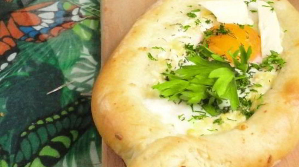 Как приготовить хачапури лодочка с яйцом