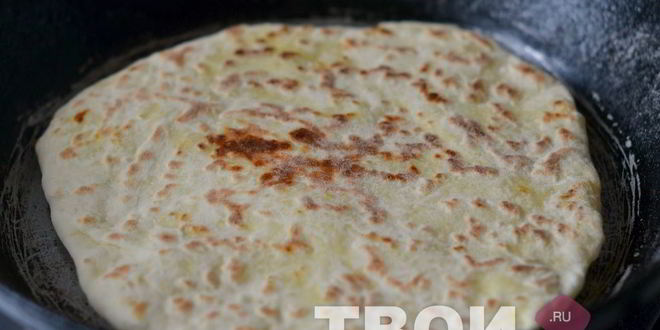 Рецепт хачапури на сковороде