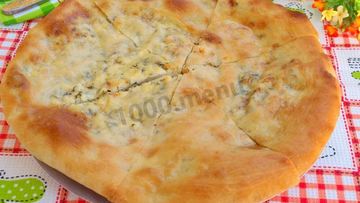 Рецепт Хачапури с адыгейским сыром