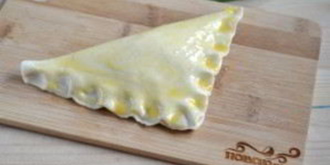 Рецепт хачапури с сыром из слоеного теста