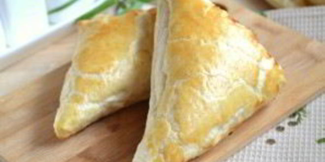Рецепт хачапури с сыром из слоеного теста