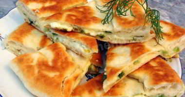 Рецепт Тбилисских хачапури с сыром на сковороде