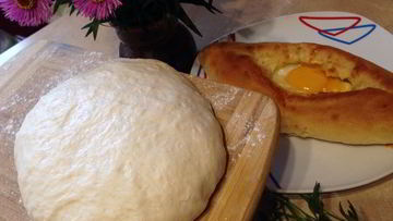 Рецепт Теста на хачапури