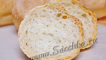 Рецепт Багета в специальных формах для хлебопечки