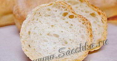 Рецепт Багета в специальных формах для хлебопечки