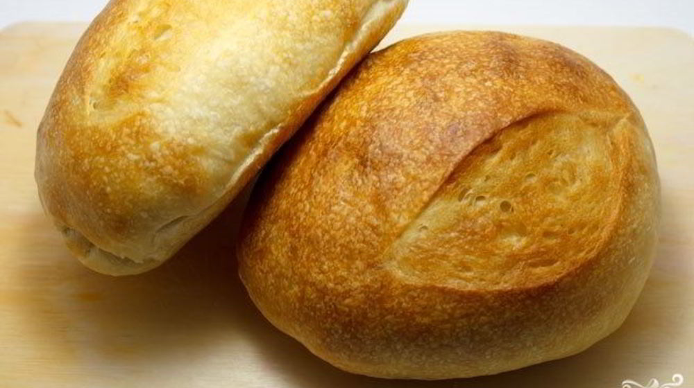 Как приготовить бездрожжевой пшеничный хлеб на закваске