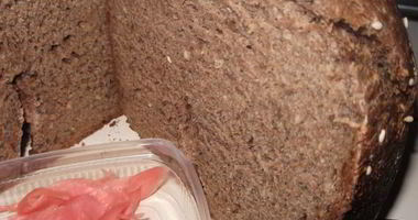 Рецепт Черного хлеба с кунжутом