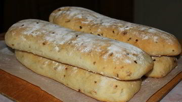 Рецепт Чиабатты с луком