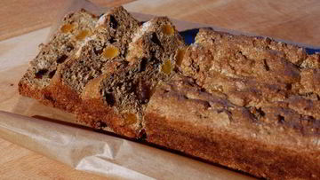 Рецепт Домашнего хлеба с отрубями, изюмом и курагой