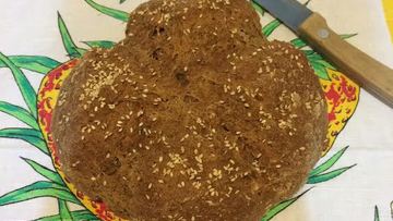 Рецепт Ирландского хлеба из цельнозерновой муки