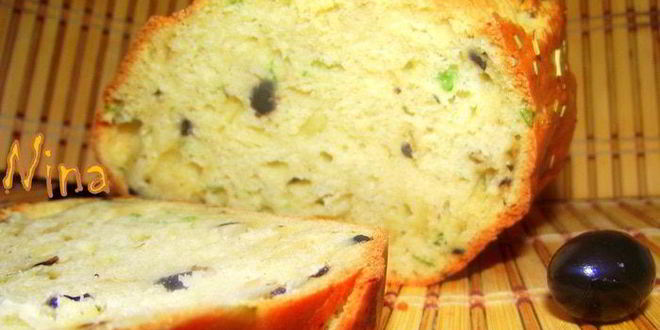 Рецепт хлеба с оливками и пармезаном