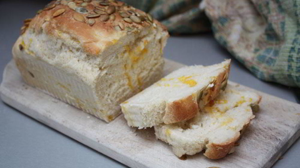 Как приготовить хлеб с тыквой