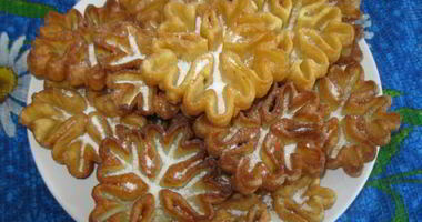 Рецепт Хвороста фигурного из жидкого теста