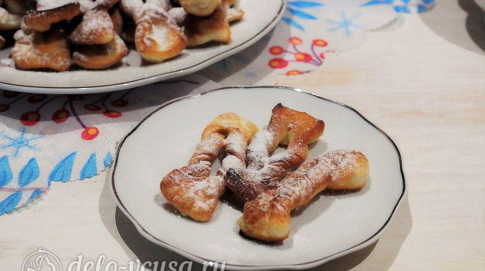 Как приготовить хворост на молоке