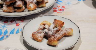 Рецепт Хвороста на молоке