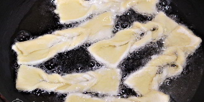 Рецепт хвороста на молоке