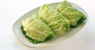 Рецепт Конвертиков из мангольда с начинкой из цукини, сыра и кедровых орешков