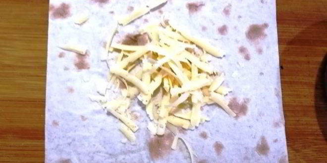 Рецепт гречи с печенью в корзинке из лаваша