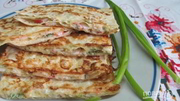 Рецепт Лаваша, обжаренного в яйце