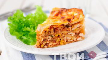 Рецепт Лаваша с фаршем