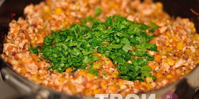 Рецепт лаваша с фаршем