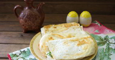 Рецепт Лаваша с копченым сыром