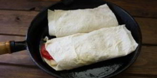 Рецепт лаваша с копченым сыром