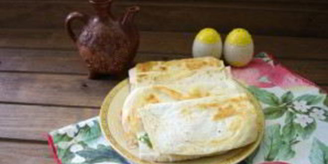 Рецепт лаваша с копченым сыром