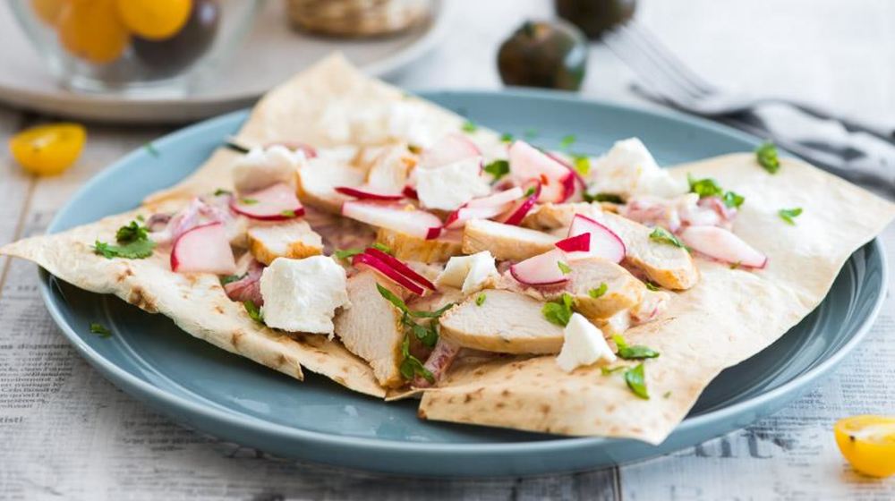 Как приготовить лаваш с курицей