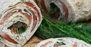 Рецепт Лаваша с лососем