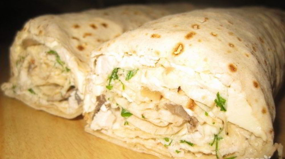 Как приготовить лаваш с майонезом