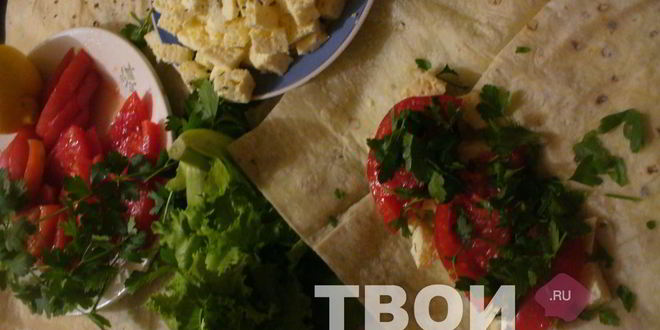 Рецепт лаваша с начинкой