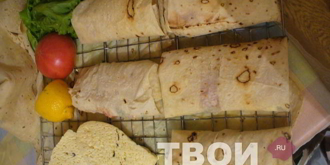 Рецепт лаваша с начинкой