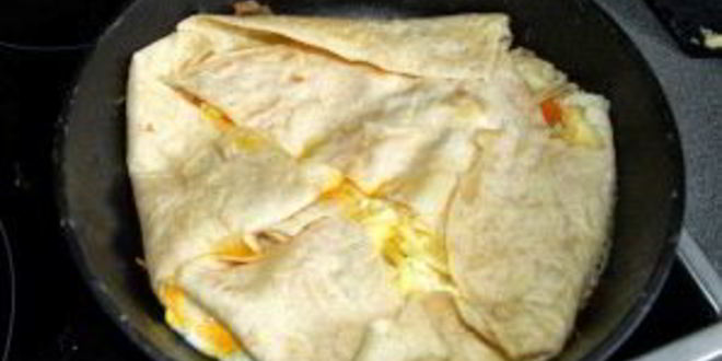 Рецепт лаваша с яйцом