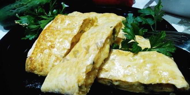 Рецепт лаваша запеченного с сыром в духовке