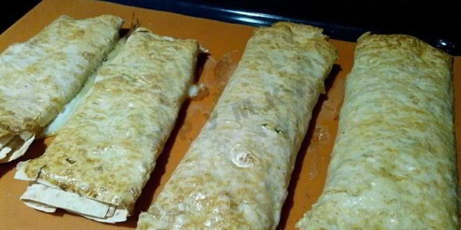 Рецепт лаваша запеченного с сыром в духовке