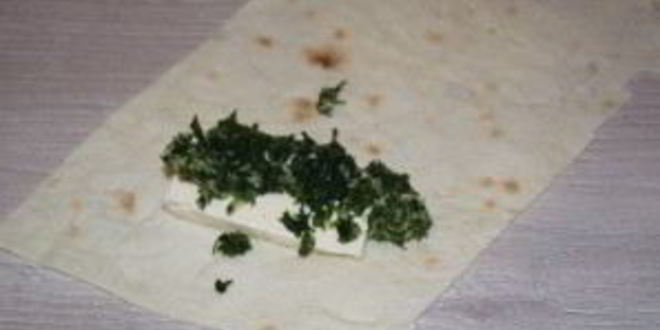 Рецепт палочек из лаваша с начинкой