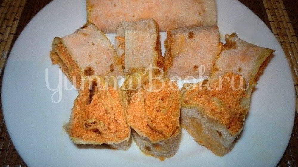 Как приготовить рулетики из лаваша